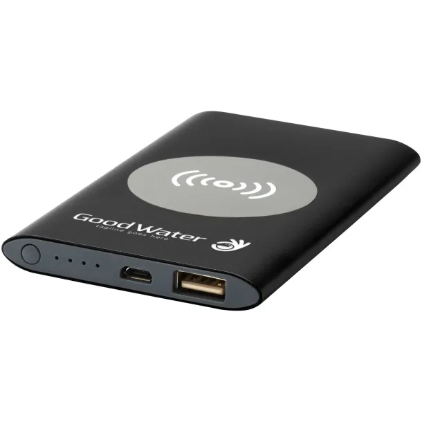 Juice 4000mAh wireless powerbank Solid black