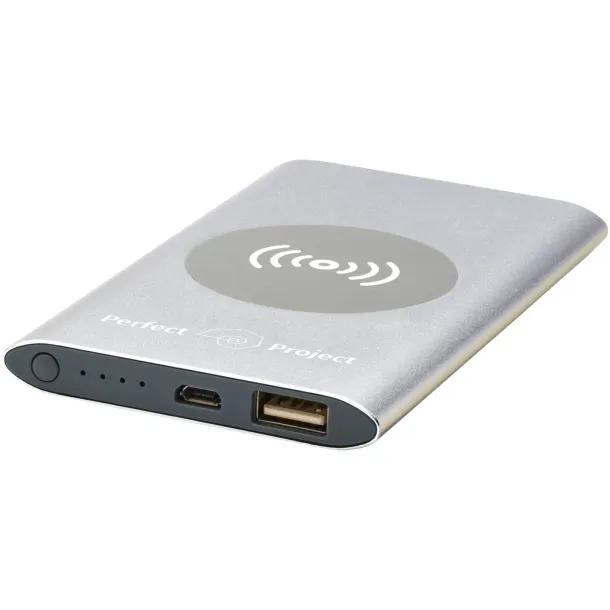 Juice 4000mAh wireless powerbank - Unbranded Silver