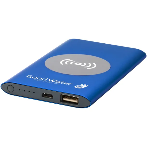 Juice 4000mAh wireless powerbank Royal blue