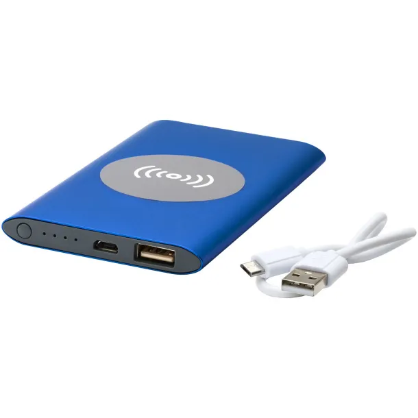 Juice 4000mAh wireless powerbank Royal blue