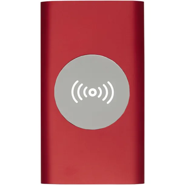 Juice Prijenosna baterija s bežičnim punjenjem, 4 000 mAh Crvena