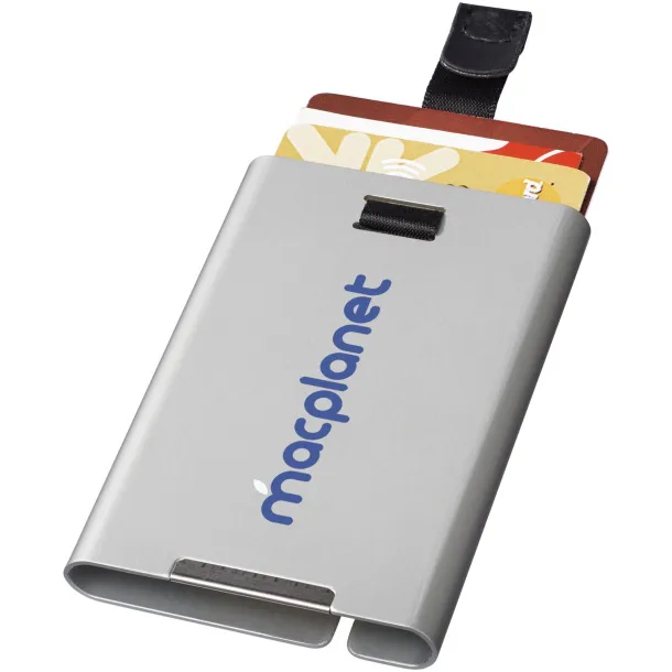 Pilot RFID secure card slider - Marksman Silver