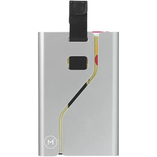 Pilot RFID secure card slider - Marksman Silver