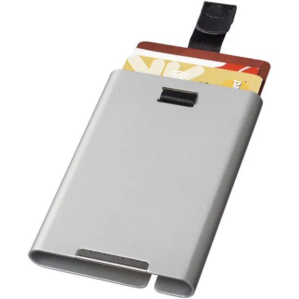 Pilot RFID secure card slider - Marksman Silver