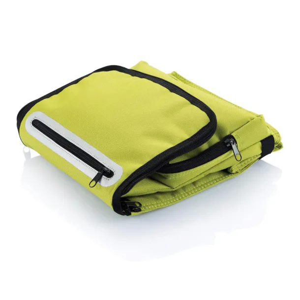  Foldable cooler bag - XD Collection green, silver Silver