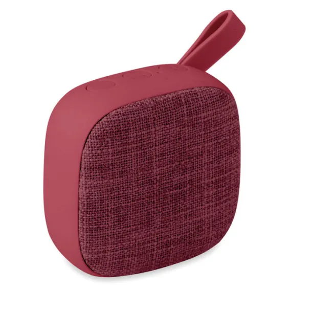 ROCK Square BT Speaker in fabric Burgundy