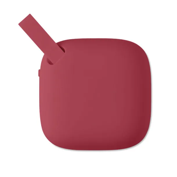 ROCK Square BT Speaker in fabric Burgundy