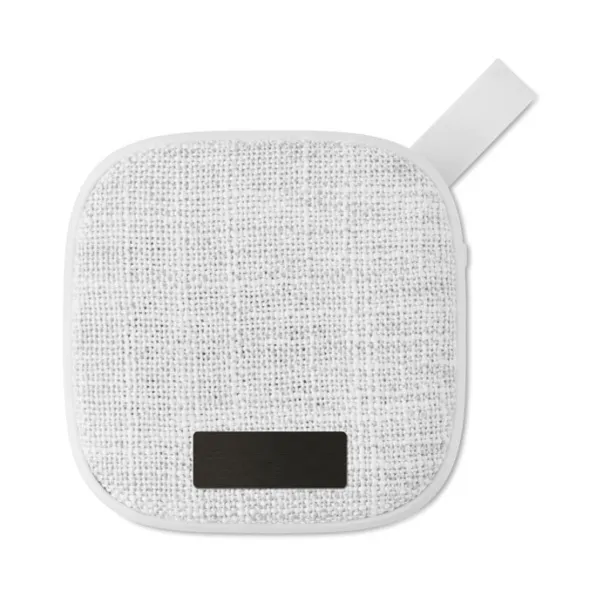 ROCK Square BT Speaker in fabric White