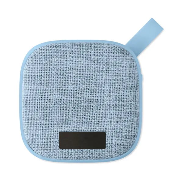 ROCK Square BT Speaker in fabric heaven blue