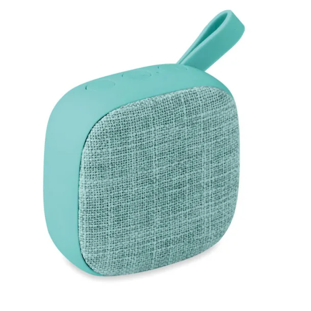 ROCK Square BT Speaker in fabric Turquoise