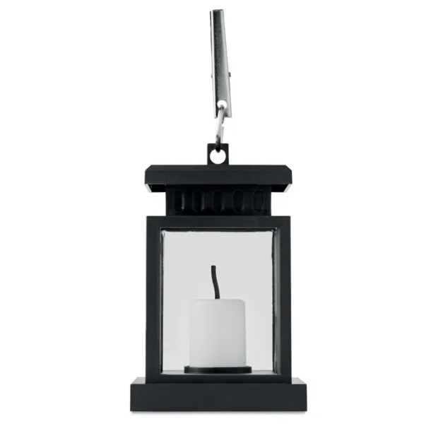 GABIA LAMP Solar outdoor lantern Black
