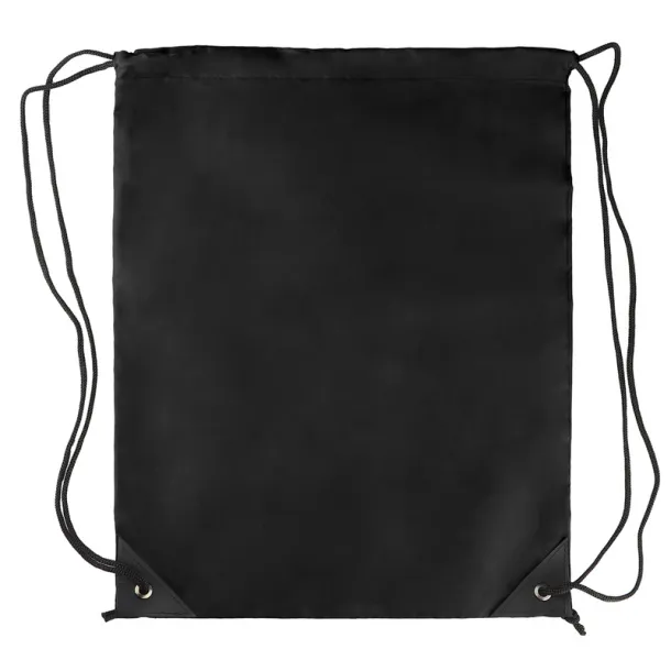  RPET drawstring bag Crna