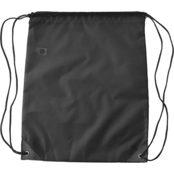  RPET drawstring bag black