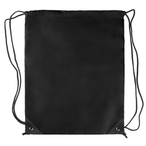  RPET drawstring bag Crna