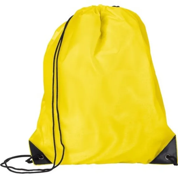  RPET drawstring bag yellow