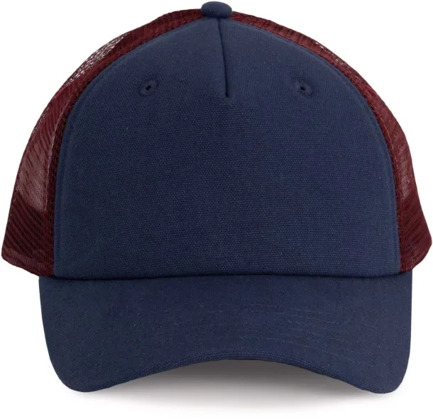  TRUCKER CAP - 5 PANELS - K-UP Indigo Wine