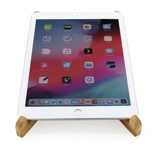  Bamboo portable laptop stand - XD Collection Brown 