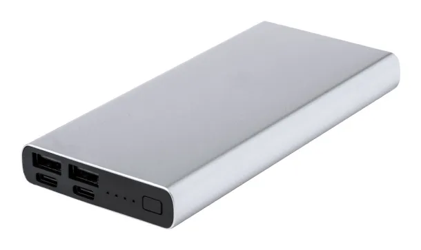 Tornad power bank Silver