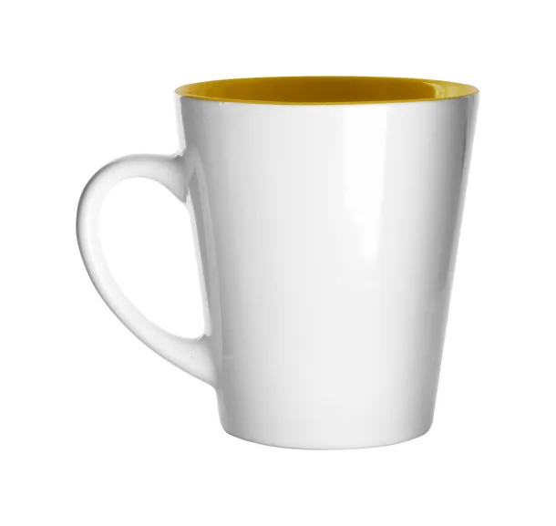 Salo mug White Yellow