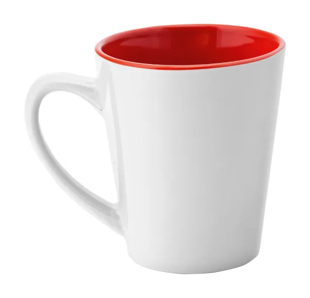 Salo šalica, 350 ml Crvena Bijela