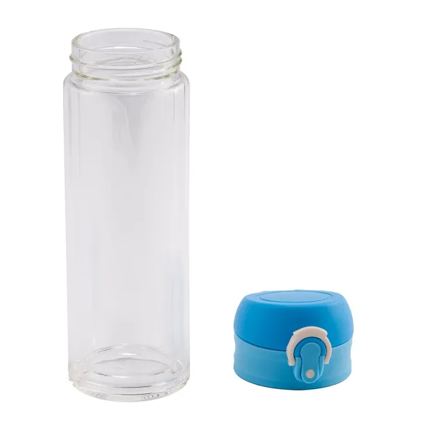 ABISKO glass bottle 280 ml Light Blue