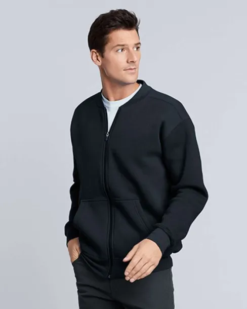  HAMMER ADULT FULL ZIP JACKET - Gildan Black