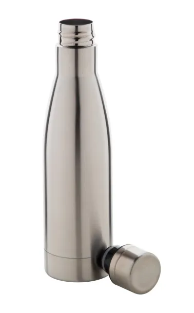 Koppar vakuum boca izolirana bakrom, 500 ml Srebrna