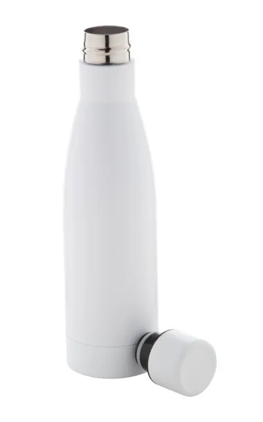 Koppar vakuum boca izolirana bakrom, 500 ml Bijela