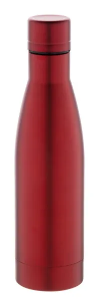 Koppar copper insulated vacuum flask Red