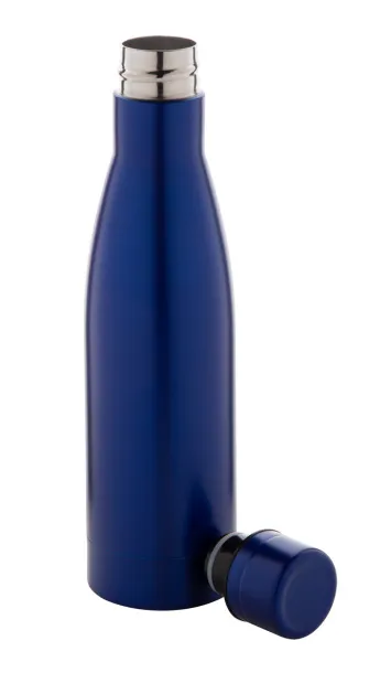 Koppar vakuum boca izolirana bakrom, 500 ml Plava