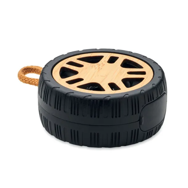 MATIC Wireless speaker tire shaped Wood