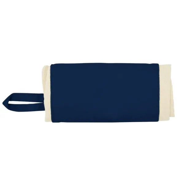 Arlo Cotton foldable shopping bag navy blue