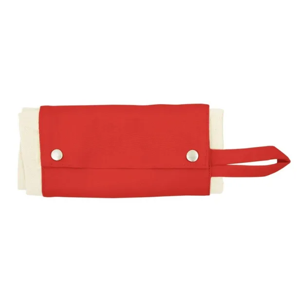 Arlo Cotton foldable shopping bag red