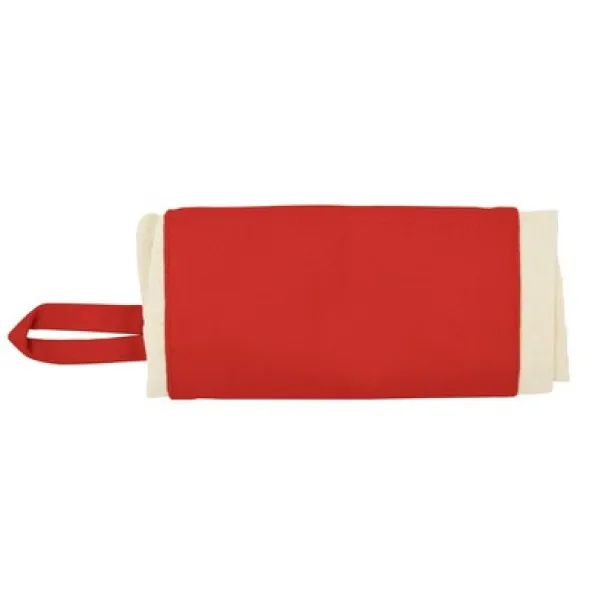 Arlo Cotton foldable shopping bag red