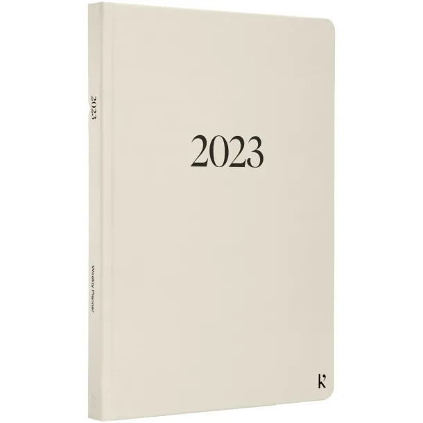 Karst® A5 weekly hard cover planner - K'arst® Champagne