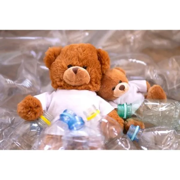 Nicky Brown Junior R RPET plush teddy bear brown