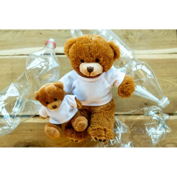 Nicky Brown Junior R RPET plush teddy bear brown