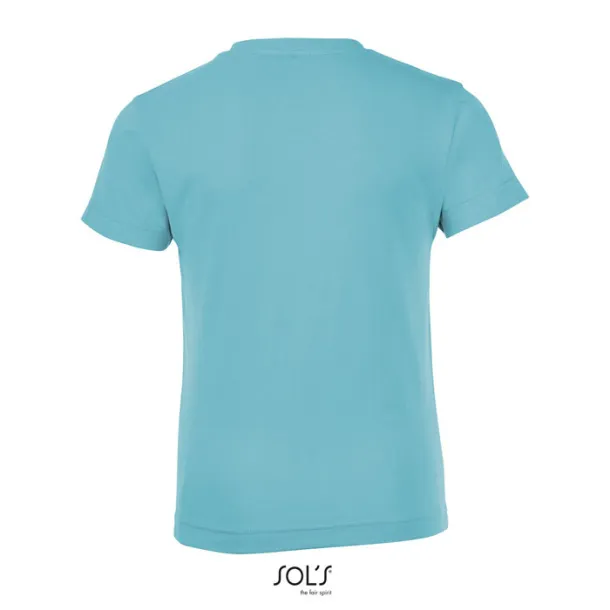 REGENT FIT KIDS TSHIRT-150g atoll blue