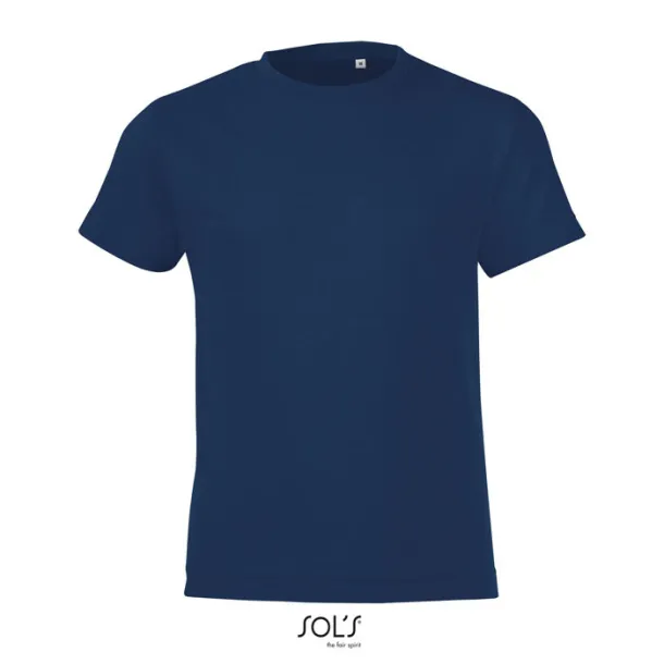 REGENT FIT KIDS dječja majica kratkih rukava - 150g French Navy