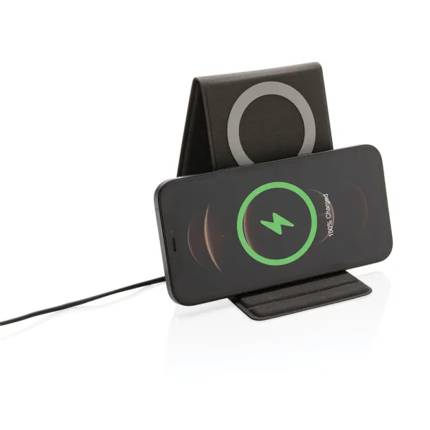  Artic Magnetic 10W wireless charging phonestand - XD Xclusive Black 