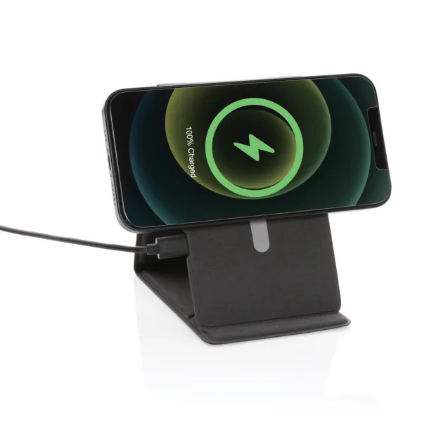  Artic Magnetic 10W wireless charging phonestand - XD Xclusive Black 