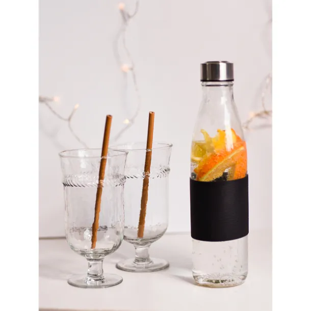 VIGOUR glass bottle 800 ml Black