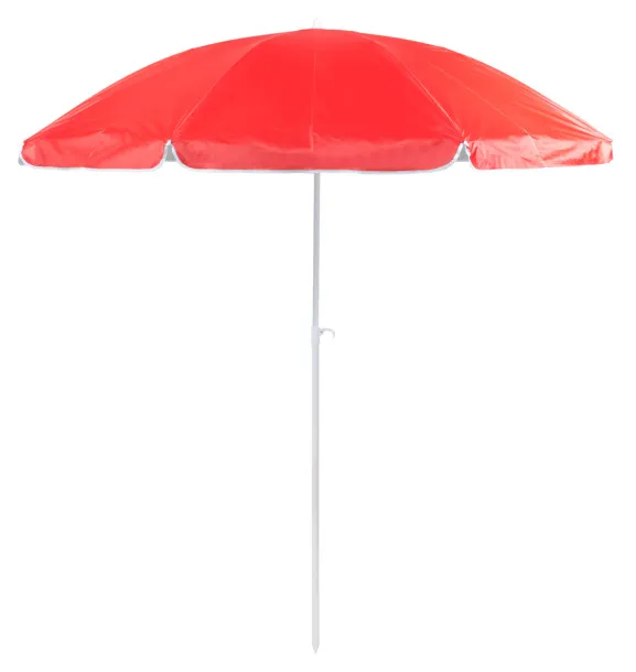 Sandok beach umbrella Red