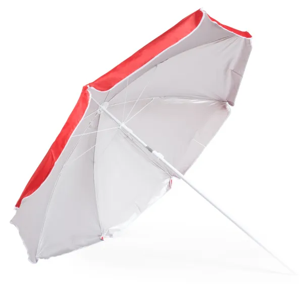 Sandok beach umbrella Red