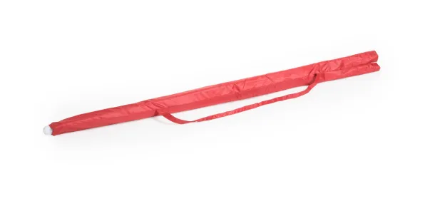 Sandok beach umbrella Red