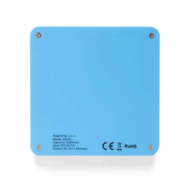 MAIS prijenosna baterija, 5200 mAh Svijetlo plava