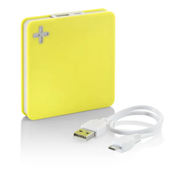 MAIS prijenosna baterija, 5 200 mAh Žuta