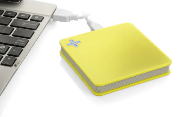 MAIS prijenosna baterija, 5200 mAh Žuta
