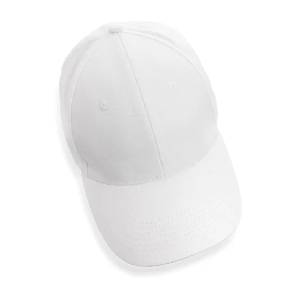 Impact 6 panel 280gr Rcotton cap with AWARE™ tracer - XD Collection White 