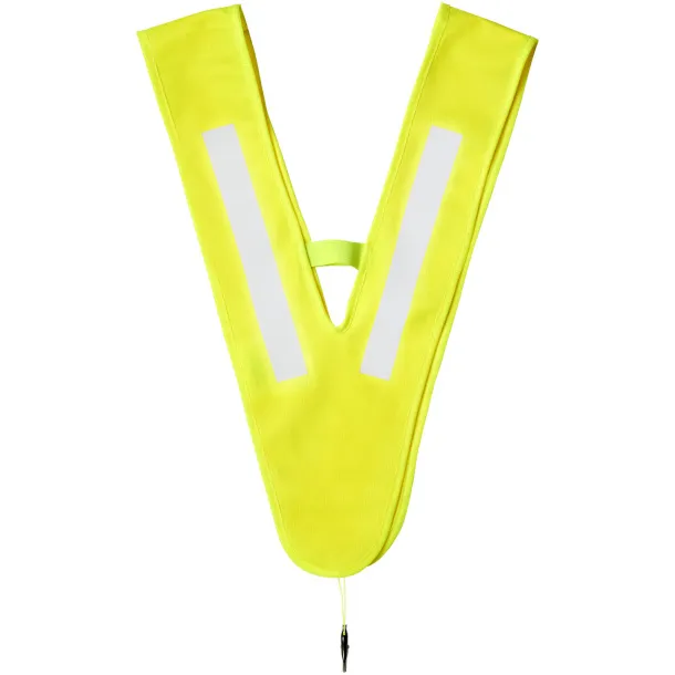 Nikolai v-shaped safety vest for kids - RFX™ Neon yellow